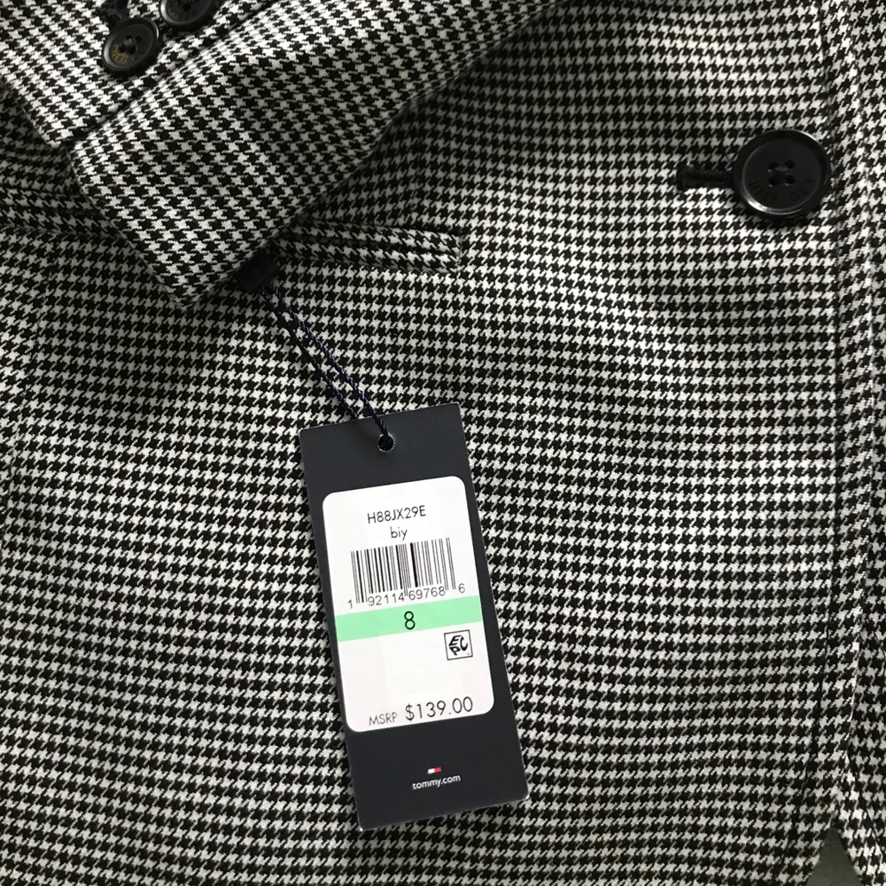 NWT Tommy Hilfiger Elbow Patch Blazer